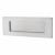 Letter Plate - 205 x 75mm - Satin Chrome