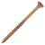 Cutter Pozi Countersunk Wood Screws - 6.0 x 80mm - Yellow Zinc - Pack of 100