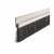 Brush Strip H3 -3000mm Length -  Brush Size 24mm - Inward/Outward Opening Doors - Aluminium