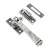 Avon Locking Mortice & Hook Plate Casement Window Fastener - Reversible - Pewter
