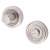 Parisian Bathroom Turn & Release - 40mm Diameter - Satin Nickel