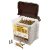 Cutter Pozi Countersunk Wood Screws Tub - 4.0 x 70mm - Yellow Zinc - Pack of 650