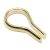 Banjo Bookcase Steel Stud - 25 x 12 x 5mm - Electro Brass - Pack of 50