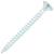 General Purpose Pozi Countersunk Chipboard Wood Screws - 4.0 x 45mm - Zinc Plated - Pk of 200