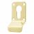 Polished Brass Euro Cylinder Pull - 92 x 43mm