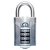 VULCAN COMBI 50 Combination Open Shackle Padlock - 50mm Body - 26 x 22.6mm Shackle - Blue