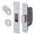 Heavy Duty:2007 5 Lever Deadlock - 68mm Case - 45mm Backset - Polished Stainless Steel