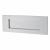 Letter Plate - 205 x 75mm - Polished Chrome