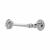 Heavy Duty Cabin Hook & Eye - 100mm Length - Polished Chrome