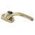 uPVC/Timber Tilt & Turn Espagnolette Locking Multipoint Window Handle - Dual - Hardex Gold