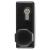 AR885K Outside Access Device with Cylinder - Octagonal Knob - Matt Black