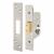 Architectural Euro Profile Deadlock - 65mm Case - 44mm Backset - Satin Stainless Steel