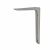 Aluminium Shelf Bracket - 100 x 150mm - Silver
