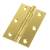 Loose Pin Steel Butt Door Hinge - 89 x 58mm - Polished Brass - Pair