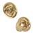 Bathroom Turn & Release - 43mm Diameter - Polished Brass