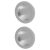Marcus Round Flush Pull Handle - Satin Chrome