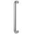 Satin Aluminium 19mm D-Bar Door Pull Handle - Bolt Fix - 425mm Centres