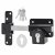 Locking Long Throw Gate Lock - 70mm Gate Thickness - Double Euro Cylinder - 316 Stainless Steel