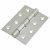 Strong Steel Butt Door Hinge - 100 x 74 x 2.5mm - Zinc Plated - Pair