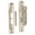 Pre Rebated Bolt Through 2 Lever Sashlock - 64mm Case - 44mm Backset - Nickel Plated