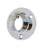 19mm Tube Hanging Rail End Socket with Locking Grub Screws - Polished Chrome - Pack of 2