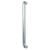 Satin Aluminium 19mm D-Bar Door Pull Handle - Bolt Fix - 150mm Centres