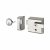 P1 Double Locking Nightlatch - 60mm Backset - Polished Chrome Case/Cylinder