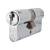 10 Pin 70mm Euro Double Cylinder - 35 + 35mm - Polished Chrome - Master Keyed