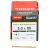 Velocity Pozi Countersunk Wood Screws - 5.0 x 80mm - Yellow Zinc - Pack of 200