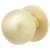 Ball Cabinet Knob - 25mm Diameter - Satin Brass