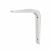 Reinforced Strong Shelf Bracket - 150 x 120mm - White