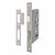 DIN Bathroom Lock - 105mm Case - 80mm Backset - Satin Stainless Steel