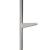Twin Slot Shelving System - Shelf Bracket for Solid Shelving - 270mm Length - Platinum
