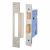 Architectural Bolt Through 3 Lever Sashlock - 65mm Case - 44mm Backset - Satin Stainless Steel