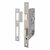 Euro Profile DIN Sashlock - 105mm Case - 80mm Backset - Satin Stainless Steel