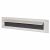 Brush Seal Interior Letter Tidy With Flap - 343 x 80mm - White