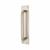 Satin Stainless Steel 22mm D-Bar Door Pull Handle on Plate - Screw Fix - 350 x 75 x 1.5mm