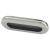 Recessed Sliding Door Oval Flush Cabinet Pull Handle - 111 x 41mm - Polished/Matt Chrome