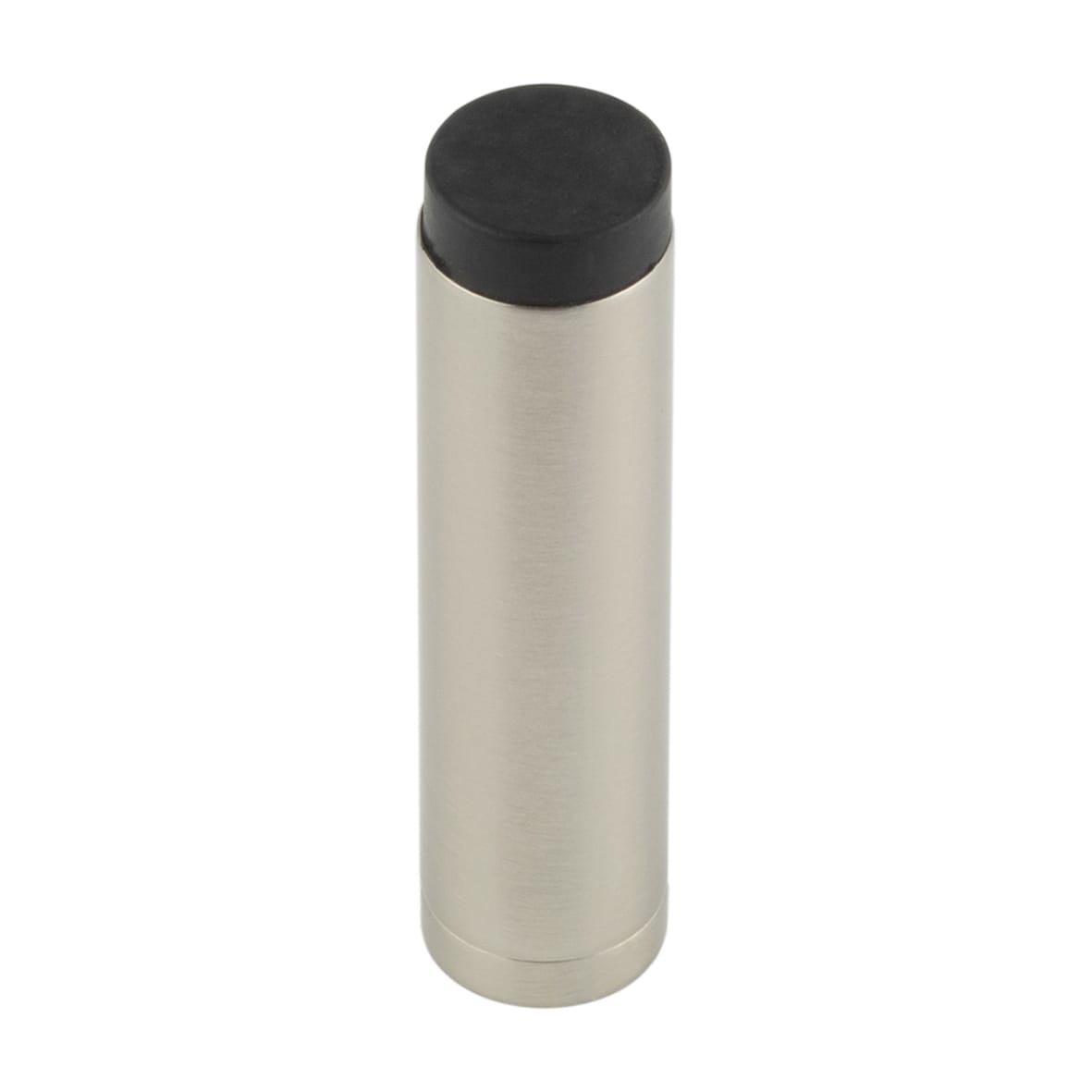 Plain Projection Door Stop Without Rose - 76mm Projection - Satin Nickel
