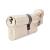 5 Pin 75mm Euro Thumbturn Cylinder - 35mm Turn + 40mm - Pol Nickel - Keyed to Differ