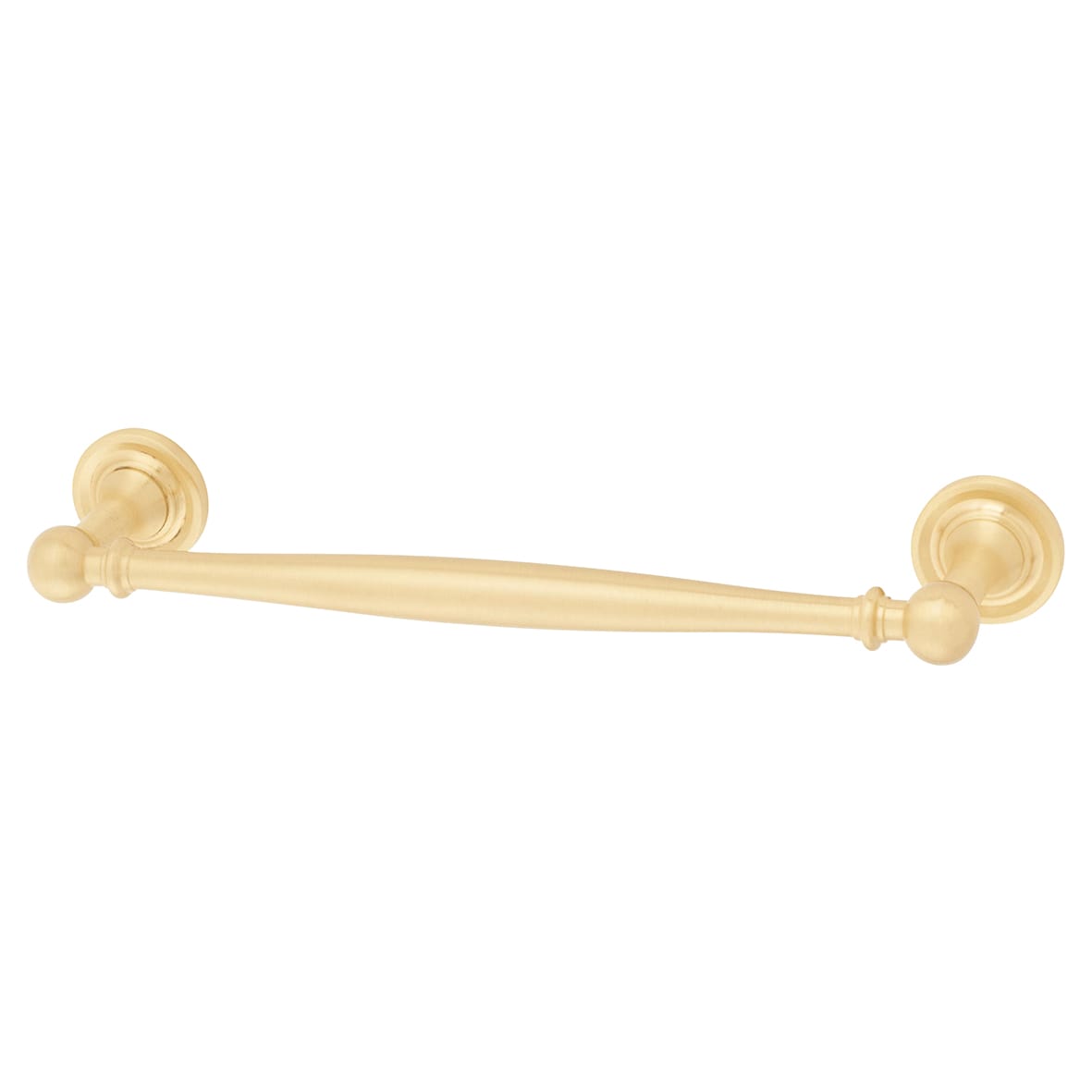 Marcus Colonial 11.5mm D-Bar Cabinet Pull Handle - 152mm Centres - Satin Brass
