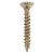 Classic Pozi Countersunk Wood Screws - 5.0 x 35mm - Yellow Zinc - Pack of 200
