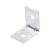 Light Duty Reinforced Angle Bracket - 50 x 50 x 40mm