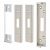 Architectural Rebate Kit for Deadlock - Satin Stainless Steel
