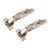 CLIP Top Zero Protrusion Cabinet Hinge - 155° - Sprung - Overlay - Zinc Plated - Pair