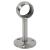 25mm Hanging Rail Centre Bracket - Brushed Stainless Steel