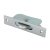 Square Axle Sash Window Pulley - 44mm Curved Metal Wheel - Satin Chrome