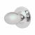 Oval Spline Turn - Polished Chrome