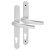 Atlanta 1530/3346 uPVC Multipoint Door Handle - 200mm Bolt c/c - 92mm c/c - Silver