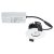 LED Low Profile 6W Fire Rated LED Dimmable Fixed Downlight - 3000K Warm White - White